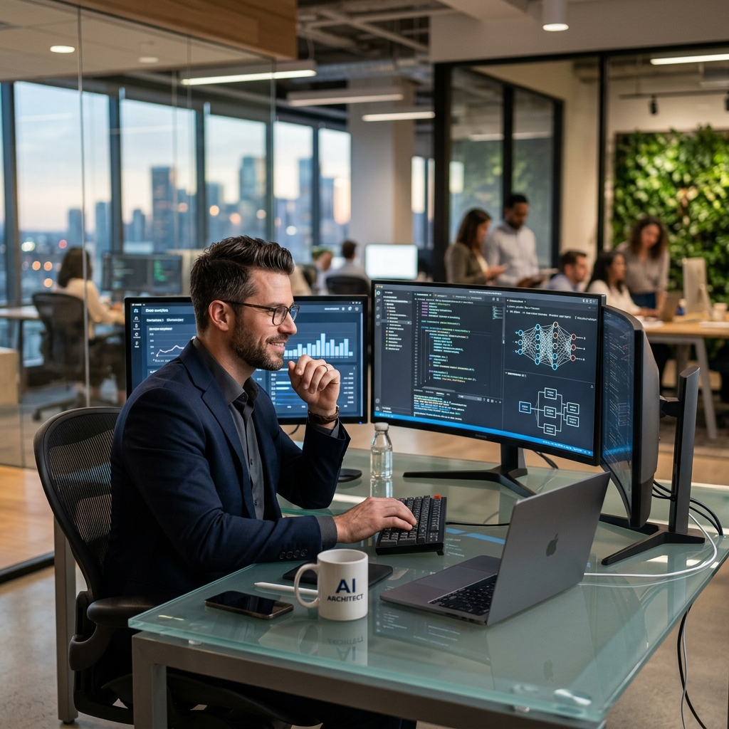 Professional AI Office Environment